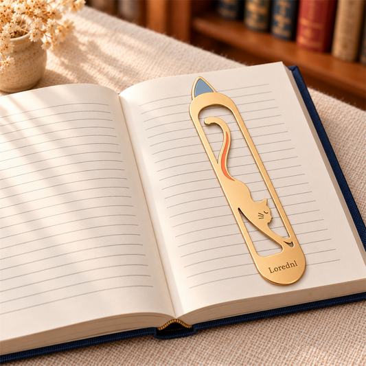 Lorednl Long Cat Clip Bookmark main product view